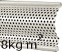 Galvanised perforated steel