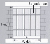 measuring for window bars