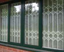 retractable security grilles for windows