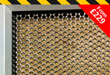 perforated security screens