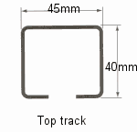 top track security grilles