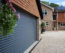 Roller garage doors